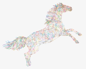 Horse,stallion,mustang Horse - Visual Arts, HD Png Download, Free Download