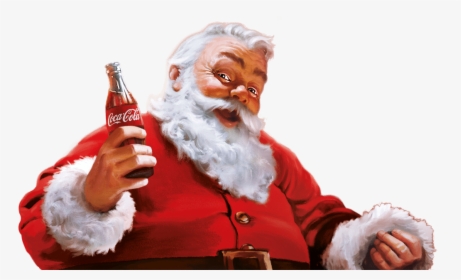 Santa-claus - Coca Cola Santa Png, Transparent Png, Free Download