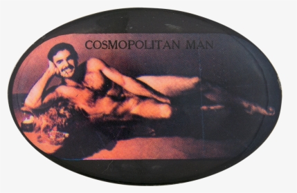 Burt Reynolds Cosmopolitan Man Entertainment Button - Circle, HD Png Download, Free Download