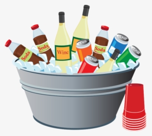 Summer Clipart Bbq - Party Drinks Clipart, HD Png Download, Free Download
