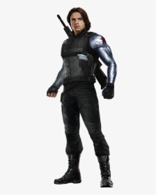 Winter Soldier Bucky Png File - Winter Soldier Png Marvel, Transparent Png, Free Download