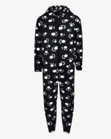 Paw Prints Black Onesie - Onesie, HD Png Download, Free Download