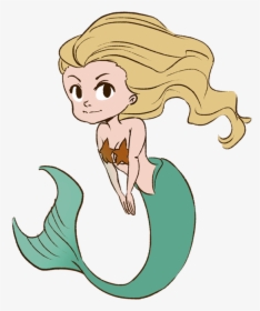 Free Mermaid Images 2 Image Png Clipart - Cute Mermaid Transparent Gif, Png Download, Free Download