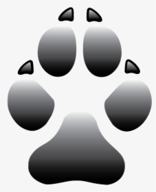 Dog Gradient Paw Print Png, Transparent Png, Free Download