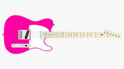 Transparent Rock Guitar Png - Midnight Fender Telecaster Wine Red, Png Download, Free Download