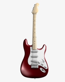 Rock Guitar, V - Fender Stratocaster American Standard Red, HD Png Download, Free Download