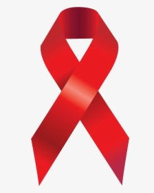 Epidemiology Of Hiv/aids Red Ribbon World Aids Day - Hiv Aids Ribbon Png, Transparent Png, Free Download