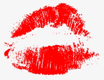Red Kiss Print - Red Kiss Print Png, Transparent Png, Free Download