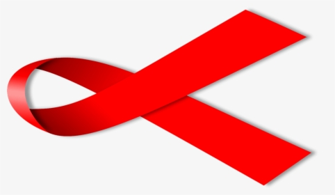 Hiv Aids Ribbon - Hiv Aids Ribbon Transparent, HD Png Download, Free Download