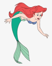 Mermaid Ariel Clip Art - Disney Ariel Art, HD Png Download, Free Download