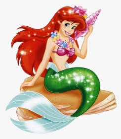 Little Mermaid Princess Clipart, HD Png Download, Free Download
