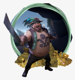 Sea Of Thieves Png - Seas Of Thieves Pirate, Transparent Png, Free Download