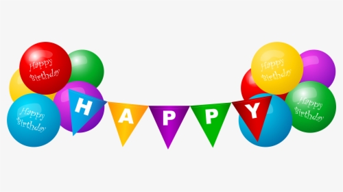 Transparent Happy Birthday Png - Balloons Happy Birthday Png, Png Download, Free Download