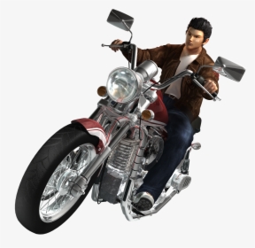 Motorbiker On Motorcycle Png Image, Man On Motorcycle - Sonic And Sega All Stars Racing Ryo, Transparent Png, Free Download