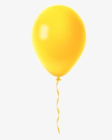 Clipart Black And White Balloon Transparent Png Clip - Yellow Balloon Clipart Png, Png Download, Free Download