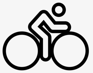 Man Riding A Bike - Homem Andando De Bicicleta Png, Transparent Png, Free Download