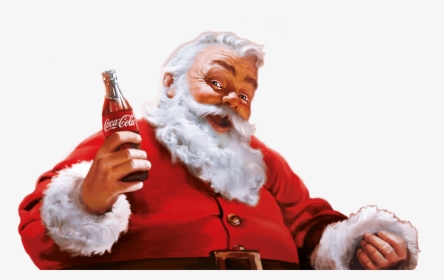 Transparent Santa Png - Coca Cola Santa Png, Png Download, Free Download