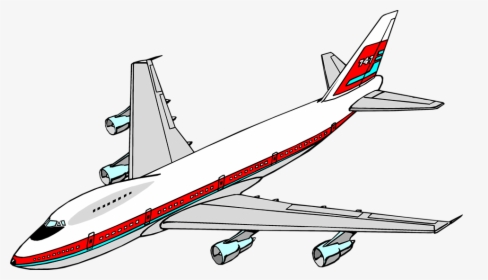 Airplane Clipart Outline - Airplane Clipart, HD Png Download, Free Download