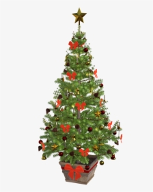 Christmas Tree Public Domain, HD Png Download, Free Download