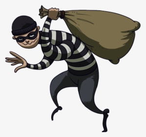 Thief, Robber Png - Transparent Background Robber Clipart, Png Download, Free Download