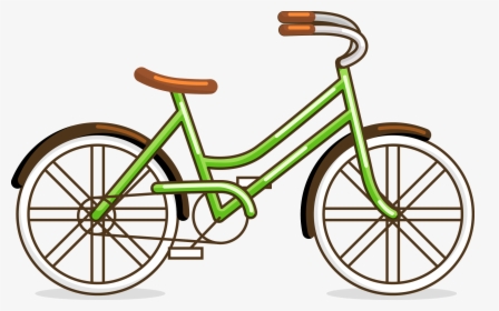 Fashion Green Bike Vector Material Png Download - Green Bike Png Clipart, Transparent Png, Free Download