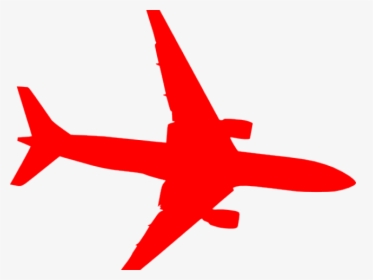Plane Clipart Old Fashioned - Transparent Background Airplane Silhouette, HD Png Download, Free Download
