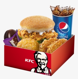 Kfc Meal Box Menu, HD Png Download, Free Download