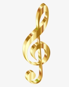 Clip Art Jpg Library Download - Gold Music Note Transparent Background, HD Png Download, Free Download