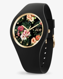Ice-watch Ice Flower Colonial Colorful Flower Dial - Ice Watch With Flowers, HD Png Download, Free Download