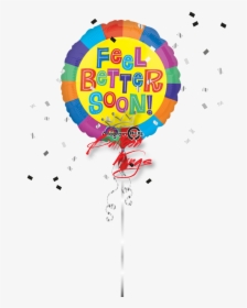 Feel Better Soon Flower Colors - Transparent Feel Better Balloon Png, Png Download, Free Download