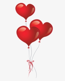 Heart Balloon Clipart - Transparent Background Heart Balloon Png, Png Download, Free Download