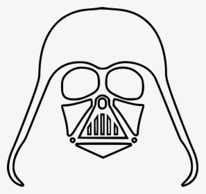 Darth Vador - Line Art, HD Png Download, Free Download