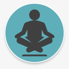 Meditation Icon Png, Transparent Png, Free Download