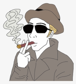 Cigar - Cartoon, HD Png Download, Free Download