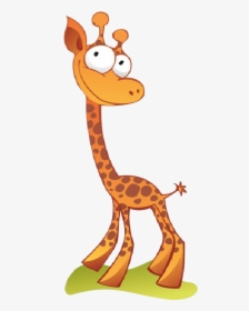 Baby Giraffe Giraffe Images Clip Art - Dibujos De Jirafas Graciosas, HD Png Download, Free Download