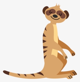 Mongoose Clipart Meerkat - Meerkat Cartoon Transparent, HD Png Download, Free Download