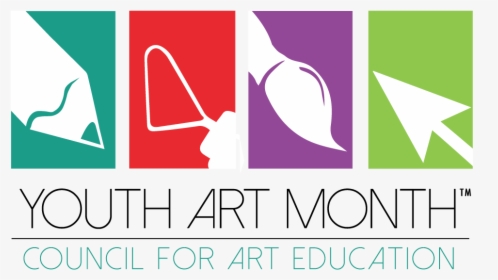 Youthartmonth - Youth Art Month 2018, HD Png Download, Free Download