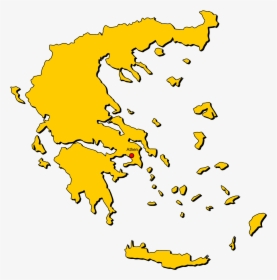 Greece Map , Png Download - Greece Map Transparent Background, Png Download, Free Download