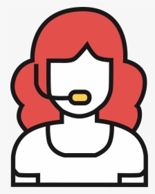 Transparent Appointment Icon Png - Red Hair Girl Icon, Png Download, Free Download