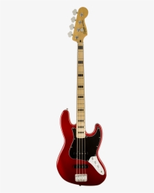 Squier Vm Jazz Bass 70s Candy Apple Front, HD Png Download, Free Download