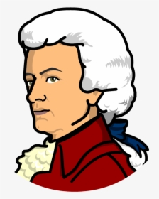 Wolfgang Amadeus Mozart Clipart, HD Png Download, Free Download