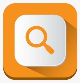 Search Icon - Orange Search Icon, HD Png Download, Free Download