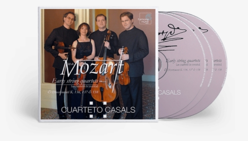 The Early Quartets - Mozart Early String Quartets Cuarteto Casals, HD Png Download, Free Download