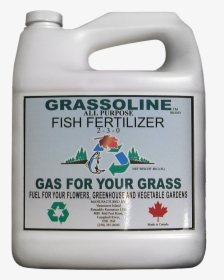 Grassoline Liquid Fish Fertilizer - Fish Manure, HD Png Download, Free Download