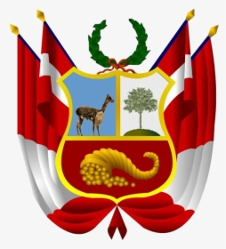 Escudo Nacional Del Peru - Peru Coat Of Arms, HD Png Download, Free Download