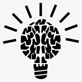 Light Brain Education Symbol - Simbolo De Cerebro Png, Transparent Png, Free Download