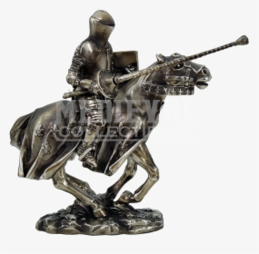Medieval Knight Png Pic - Knight Joust Statues, Transparent Png, Free Download