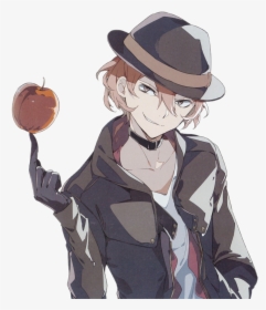 Transparent Anime Hat Png - Chuuya Nakahara Png, Png Download, Free Download