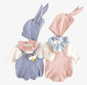 Petite Bello Playsuit Cute Bunny Ear Playsuit - Woolen, HD Png Download, Free Download