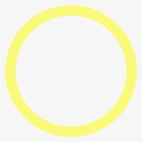 Cercle Jaune 100% - Yellow Circle Outline Png, Transparent Png, Free Download